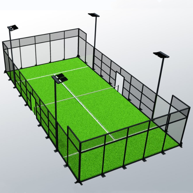 Sports fitness preferred: {made in China Padel court}, anti-slip wear-resistant